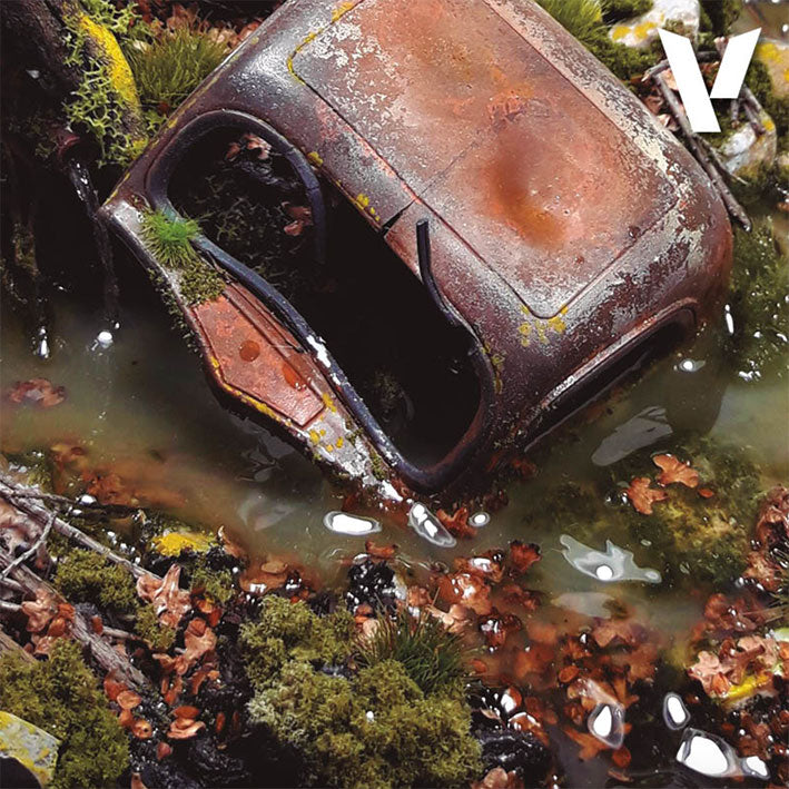 Texturas (Water Texture) - Vallejo Diorama FX 26.230 / 26.235 (Still Water) - Aguas Tranquilas 200ml y 35ml