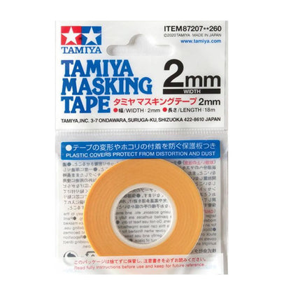 Tamiya Masking Tape - Cinta Adhesiva para Enmascarar - Ancho de 1mm a 3mm