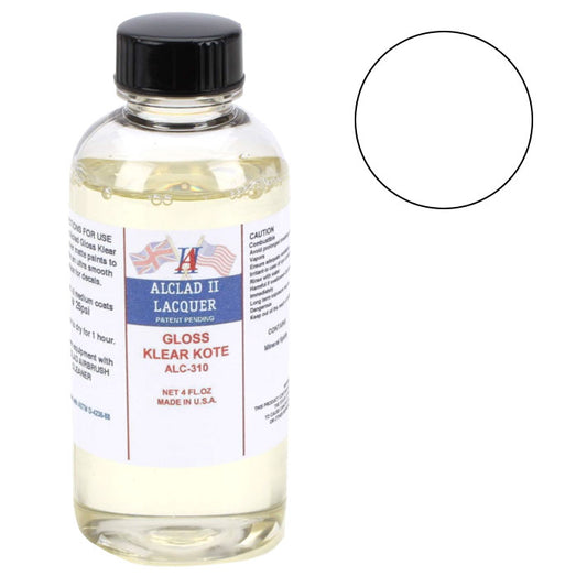 Barniz Laca para Aerógrafo - ALCLAD II 310 (Klear Kote Gloss) - Transparente Brillante 120ml
