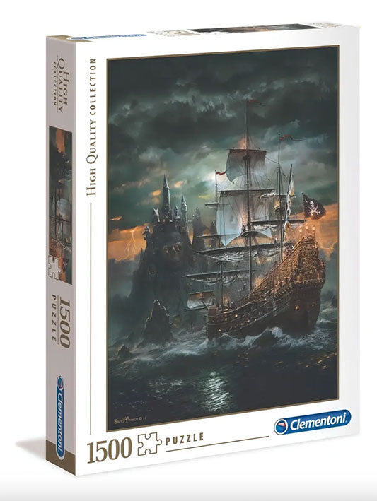 Rompecabezas de 1500 Pzas Clementoni - Barco Pirata