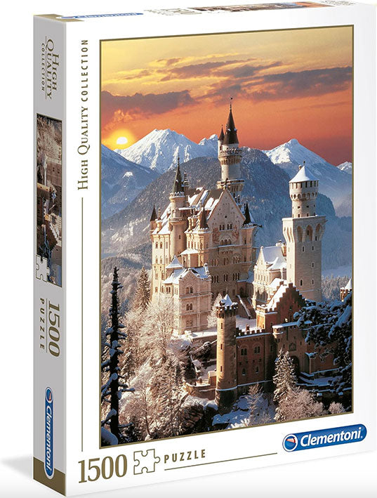 Rompecabezas de 1500 Pzas Clementoni - Neuschwanstein