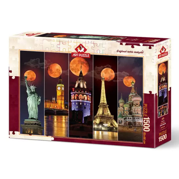 Rompecabezas de 1500 Pzas Art Puzzle - Luna De Sangre