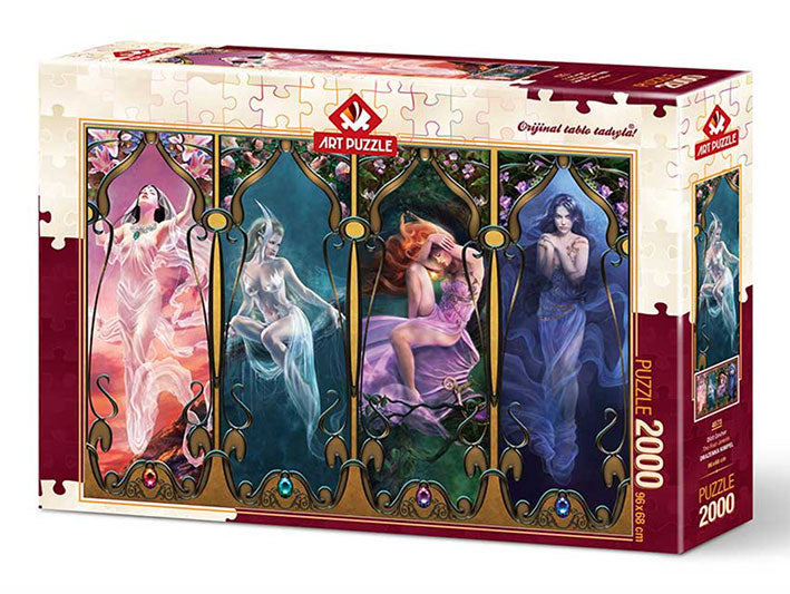Rompecabezas de 2000 Pzas Art Puzzle -  Las Cuatro Joyas