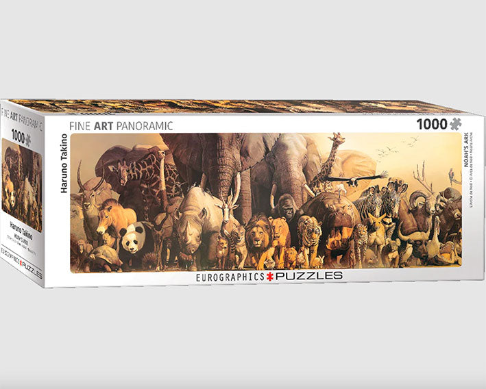 Rompecabezas 1000 Piezas Eurographics Panorámico - Haruo Takino - Arca de Noé