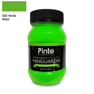 ACRÍLICA PINTO VANGUARDIA 502 - Verde Neón 100ML