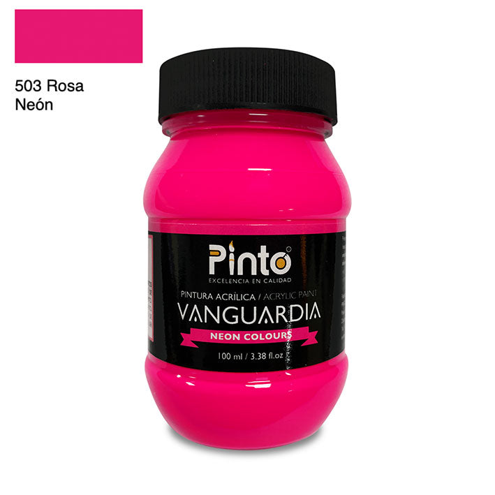 ACRÍLICA PINTO VANGUARDIA 503 - Rosa Neón 100ML