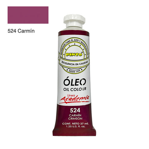 ÓLEO PINTO ACADEMIA 524 - Carmín 37ML