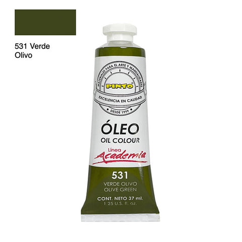 ÓLEO PINTO ACADEMIA 531 - Verde Olivo 37ML