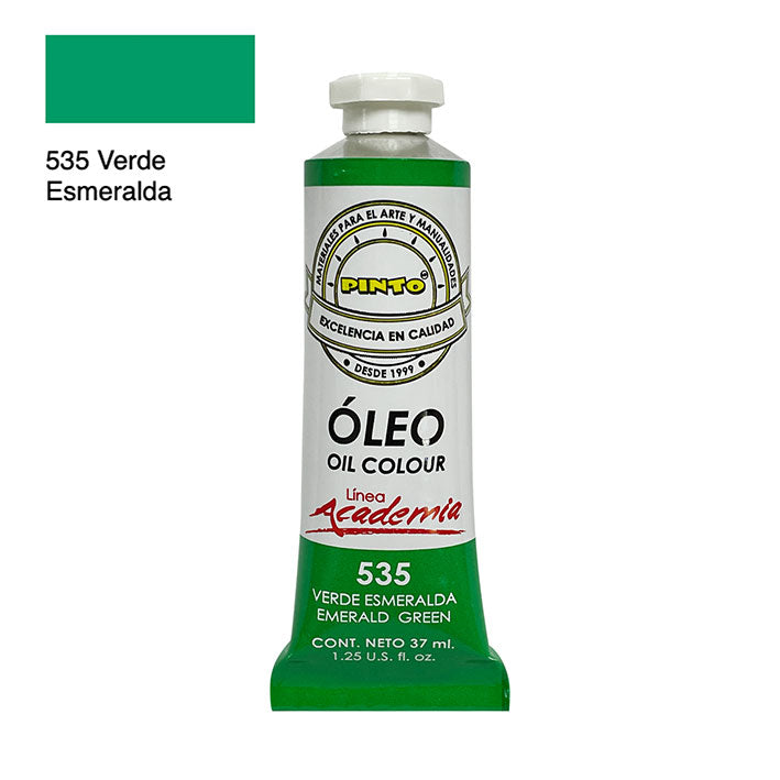 ÓLEO PINTO ACADEMIA 535 - Verde Esmeralda 37ML