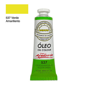 ÓLEO PINTO ACADEMIA 537 - Verde Amarillento 37ML