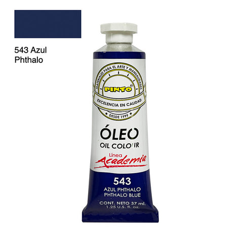 ÓLEO PINTO ACADEMIA 543 - Azul Phthalo 37ML