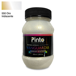 ACRÍLICA PINTO VANGUARDIA 550 - Oro Iridiscente 100ML