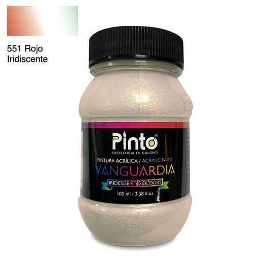 ACRÍLICA PINTO VANGUARDIA 551 - Rojo Iridiscente 100ML