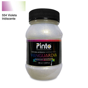 ACRÍLICA PINTO VANGUARDIA 554 - Violeta Iridiscente 100ML