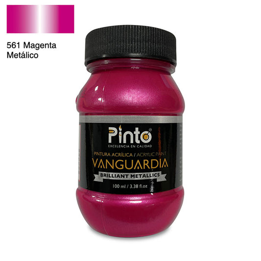 ACRÍLICA PINTO VANGUARDIA 561 - Magenta Metálico 100ML