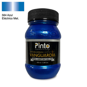 ACRÍLICA PINTO VANGUARDIA 564 - Azul Eléctrico Metálico 100ML