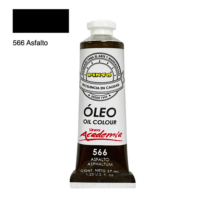 ÓLEO PINTO ACADEMIA 566 - Asfalto 37ML