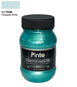 ACRÍLICA PINTO VANGUARDIA 573 - Verde Turquesa Perla 100ML