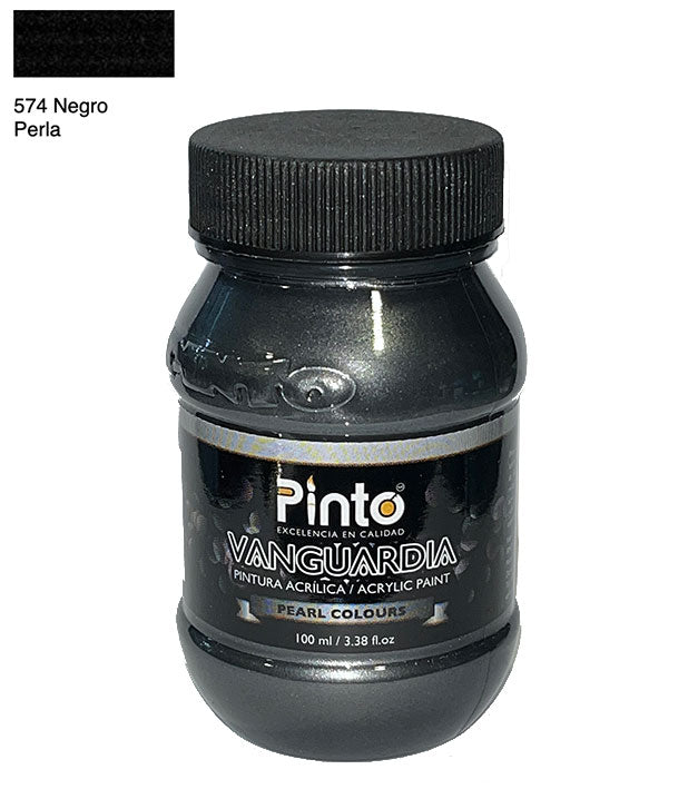 ACRÍLICA PINTO VANGUARDIA 574 - Negro Perla 100ML