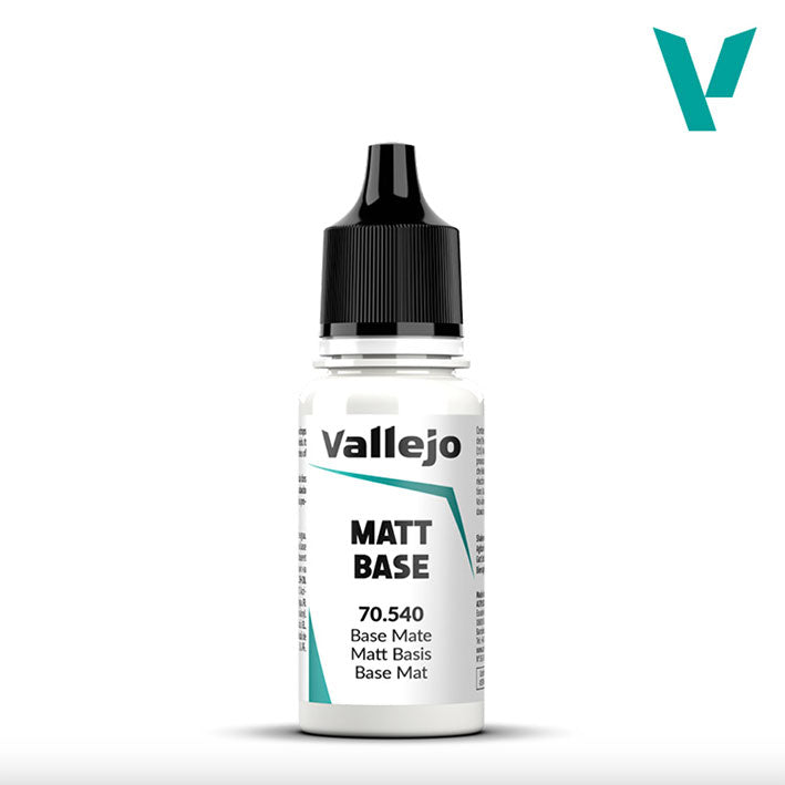 Vallejo - Base Mate Acrílico (Base Agua) - Matt Base - (Varios tamaños)