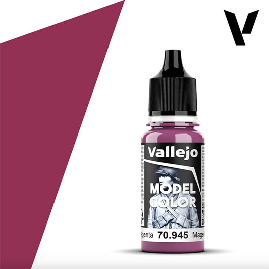 Pintura Acrílica - Vallejo Model Color 70.945 (Magenta) - Magenta 18ml