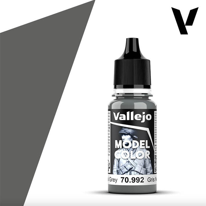 Pintura Acrílica - Vallejo Model Color 70.992 (Neutral Gray) - Gris Neutral 18ml