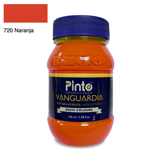 ACRÍLICA PINTO VANGUARDIA 720 - Naranja 100ML