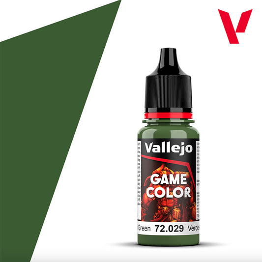 Pintura Acrílica - Vallejo Game Color 72.029 (Disgusting Green) - Verde Asqueroso 18ml