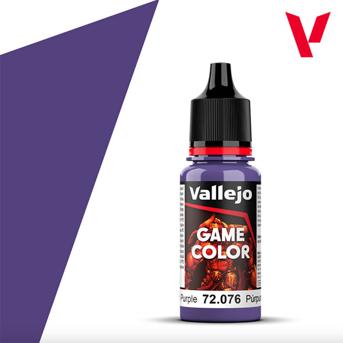Pintura Acrílica - Vallejo Game Color 72.076 (Alien Purple) - Púrpura Alienígena 18ml