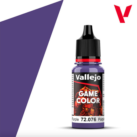 Pintura Acrílica - Vallejo Game Color 72.076 (Alien Purple) - Púrpura Alienígena 18ml