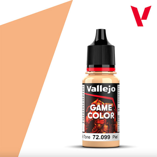 Pintura Acrílica - Vallejo Game Color 72.099 (Skin Tone) - Piel 18ml