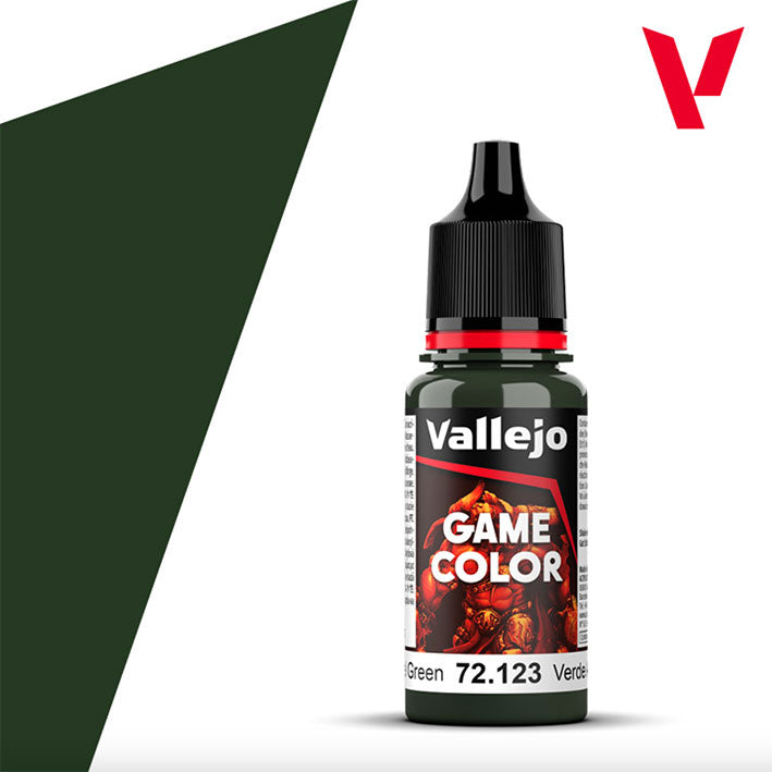 Pintura Acrílica - Vallejo Game Color 72.123 (Angelic Green) - Verde Angelical 18ml