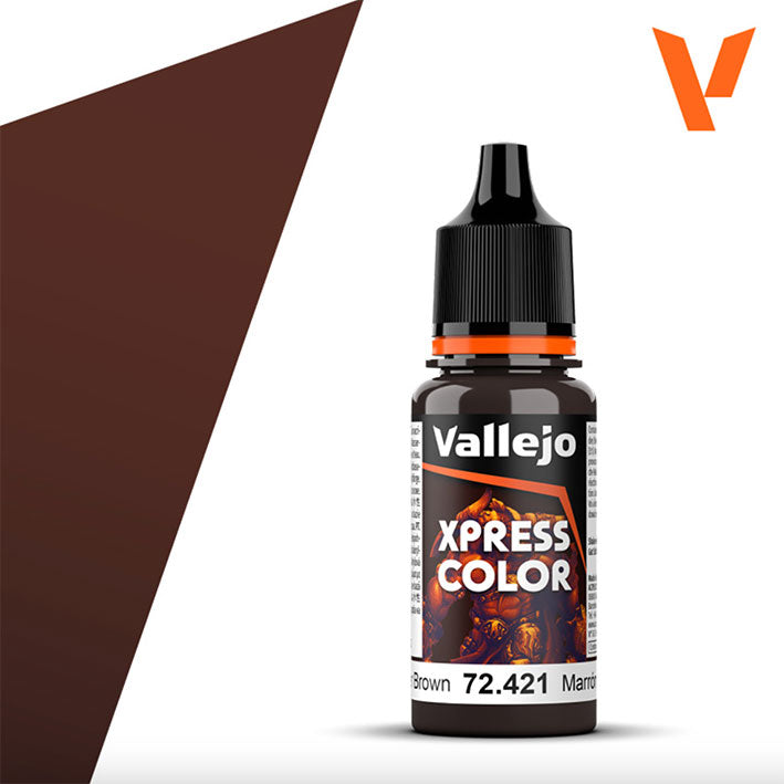 Pintura Acrílica - Vallejo Xpress Color 72.421 (Copper Brown) - Marrón Cobrizo 18ml