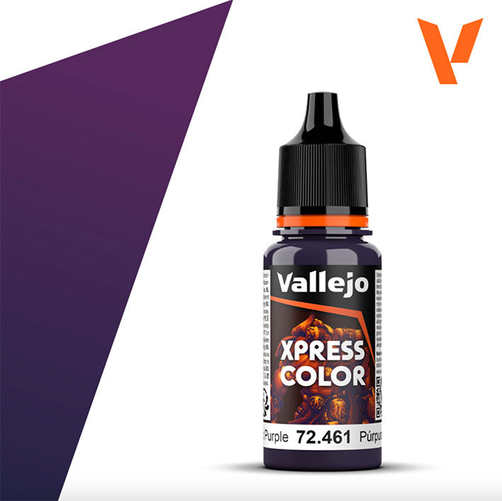 Pintura Acrílica - Vallejo Xpress Color 72.461 (Vampiric Purple) - Púrpura Vampírico 18ml