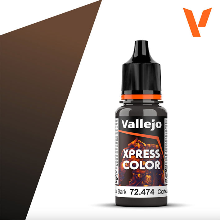 Pintura Acrílica - Vallejo Xpress Color 72.474 (Willow Bark) - Corteza de Sauce 18ml