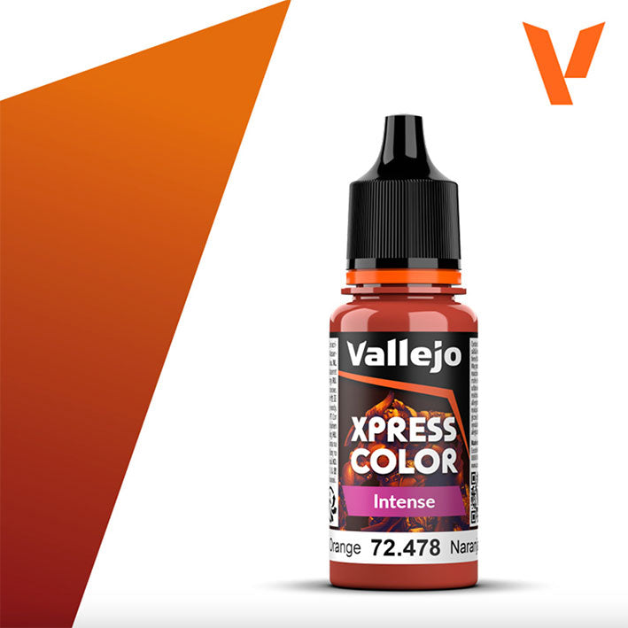 Pintura Acrílica - Vallejo Xpress Color 72.478 (Phoenix Orange) - Naranja Fénix 18ml
