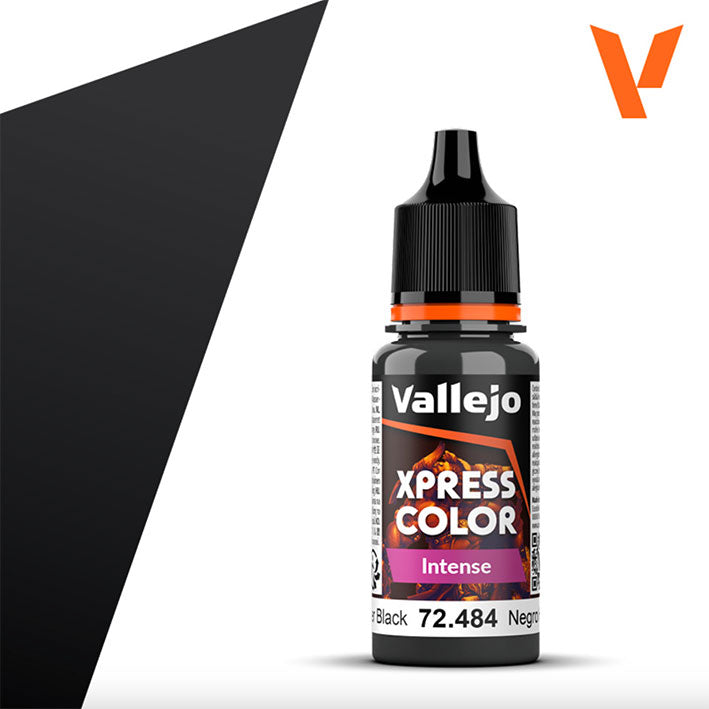 Pintura Acrílica - Vallejo Xpress Color 72.484 (Hospitallier Black) - Negro Hospitalario 18ml