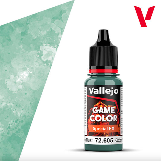 Pintura Acrílica - Vallejo Special FX 72.605 (Green Rust) - Óxido Verde 18ml