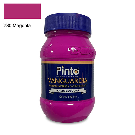 ACRÍLICA PINTO VANGUARDIA 730 - Magenta 100ML