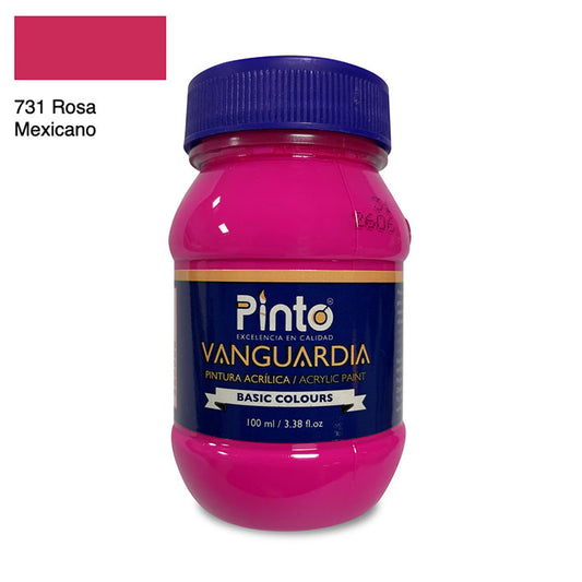ACRÍLICA PINTO VANGUARDIA 731 - Rosa Mexicano 100ML
