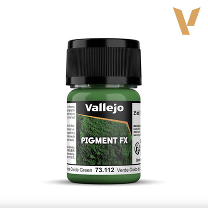 Vallejo Pigmentos - Pigment FX 73.112 - Verde Óxido de Cromo (Chrome Oxide Green) 35ml / 30 gr aprox.