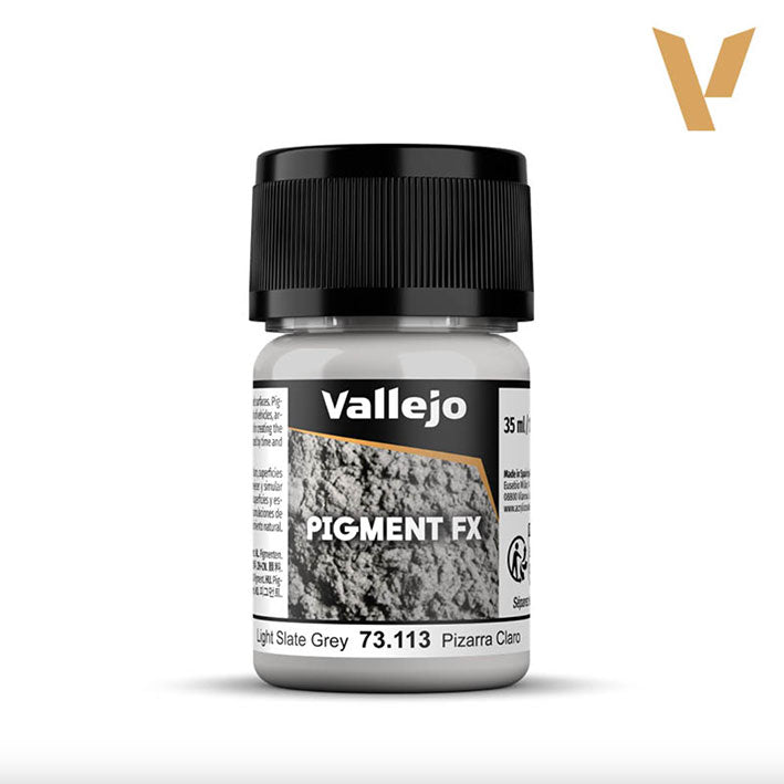 Vallejo Pigmentos - Pigment FX 73.113 - Pizarra Claro (Clear Slate) 35ml / 30 gr aprox.