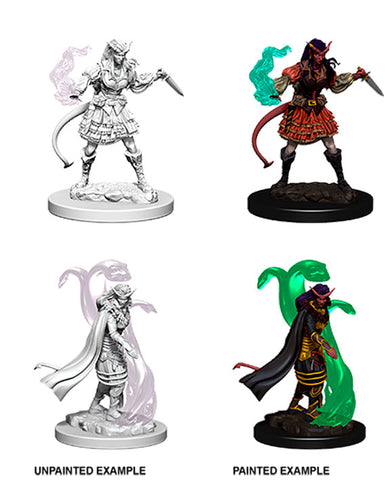 Miniatura SIN PINTAR - WizKids - D&D Nolzur's - Tiefling Female Sorcerer