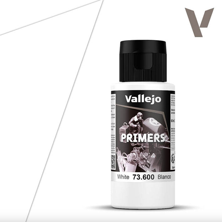 Primer - Vallejo Surface Primer White - Imprimación Acrílica Blanco - (Varios tamaños)