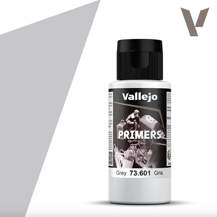 Primer - Vallejo Surface Primer Grey - Imprimación Acrílica Gris - (Varios tamaños)