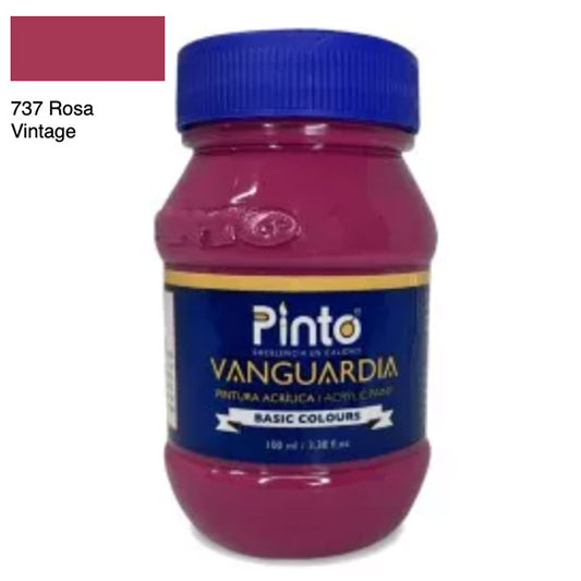 ACRÍLICA PINTO VANGUARDIA 737 - Rosa Vintage 100ML