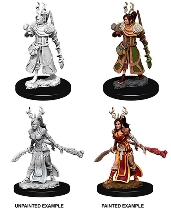 Miniatura SIN PINTAR - WizKids - D&D Nolzur's - Female Human Druid