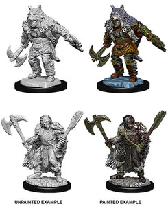 Miniatura SIN PINTAR - WizKids - D&D Nolzur's - Half-Orc Barbarian