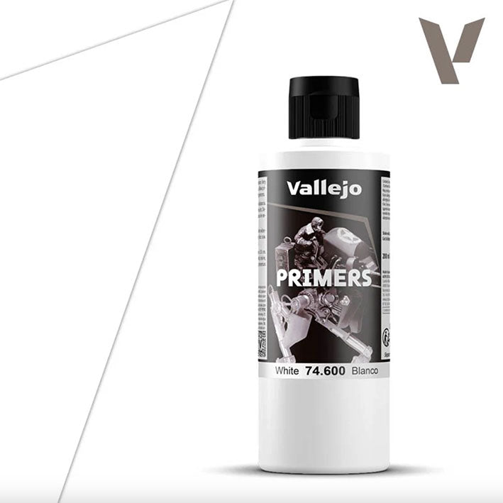 Primer - Vallejo Surface Primer White - Imprimación Acrílica Blanco - (Varios tamaños)