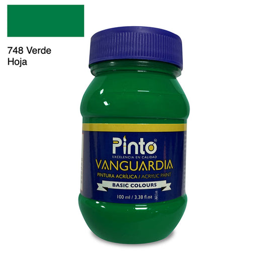 ACRÍLICA PINTO VANGUARDIA 748 - Verde Hoja 100ML